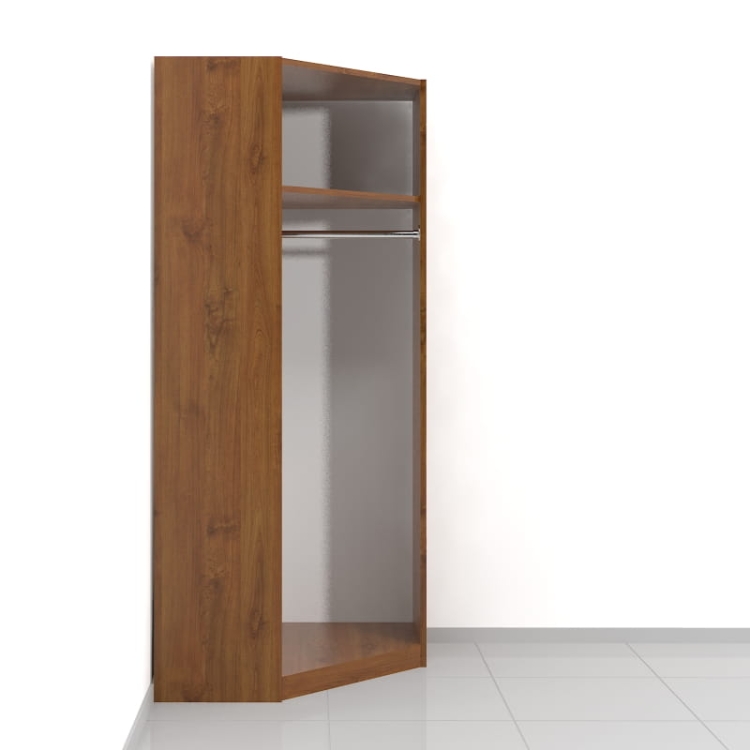 Szafa narożna garderobiana otwarta 182h x 80 x 80 cm KAMA-G01