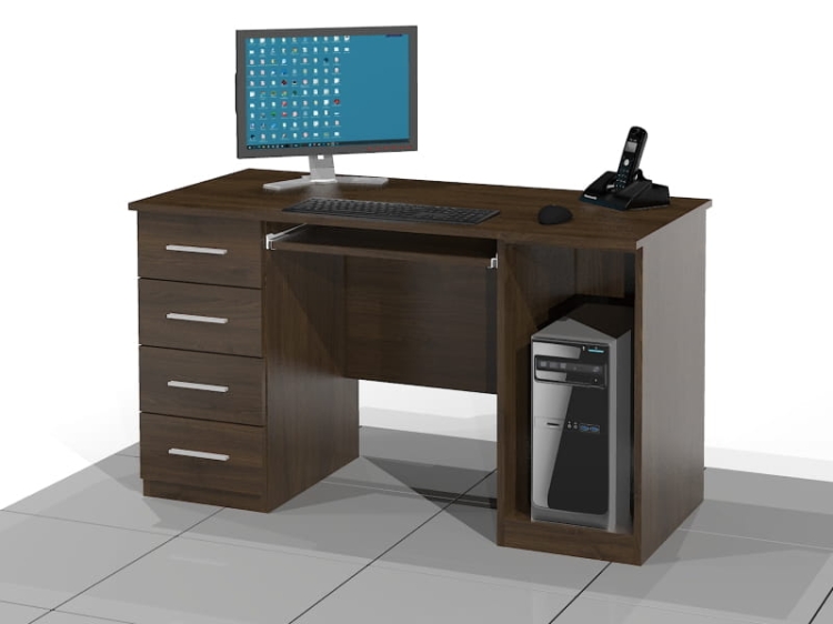 Biurko komputerowe BIT-SW (prawe).