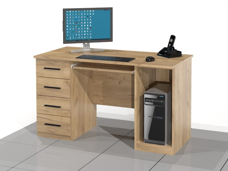 Biurko komputerowe BIT-SW (prawe).