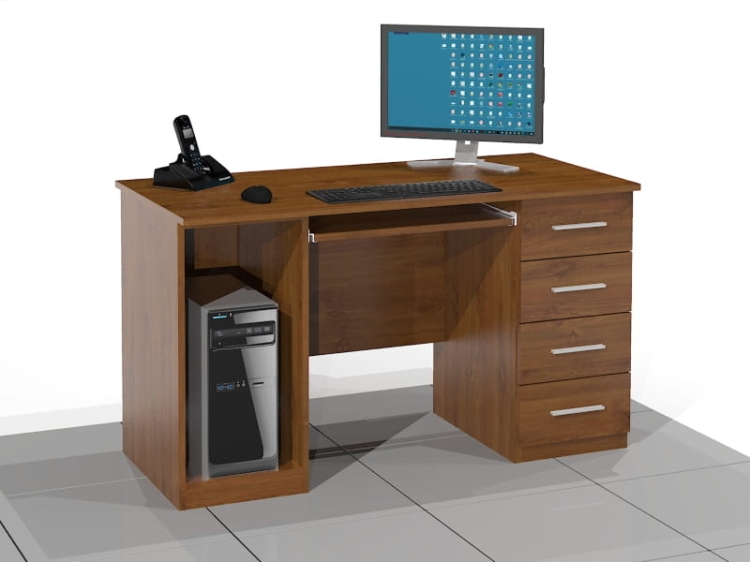 Biurko komputerowe BIT-SW (lewe).