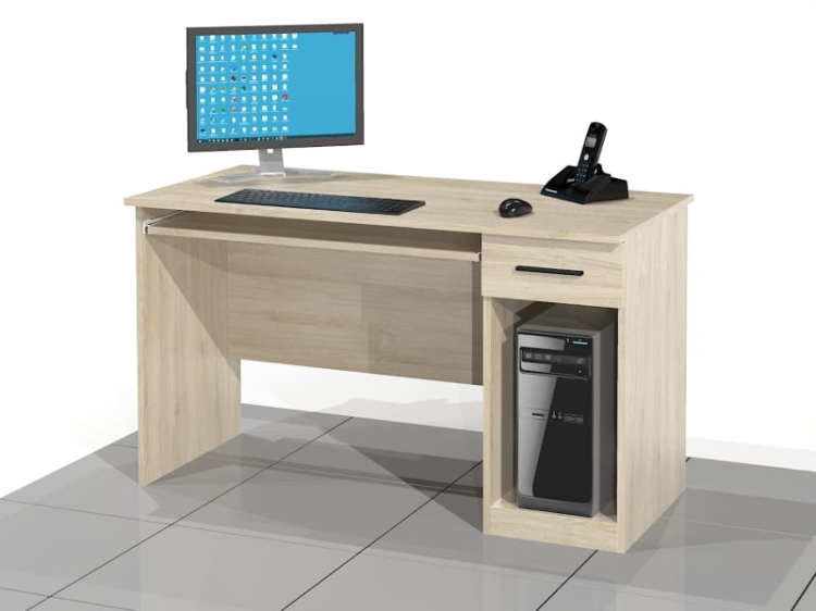 Biurko komputerowe BIT-C (prawy).