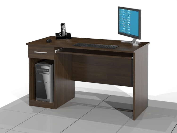 Biurko komputerowe BIT-C (lewy).