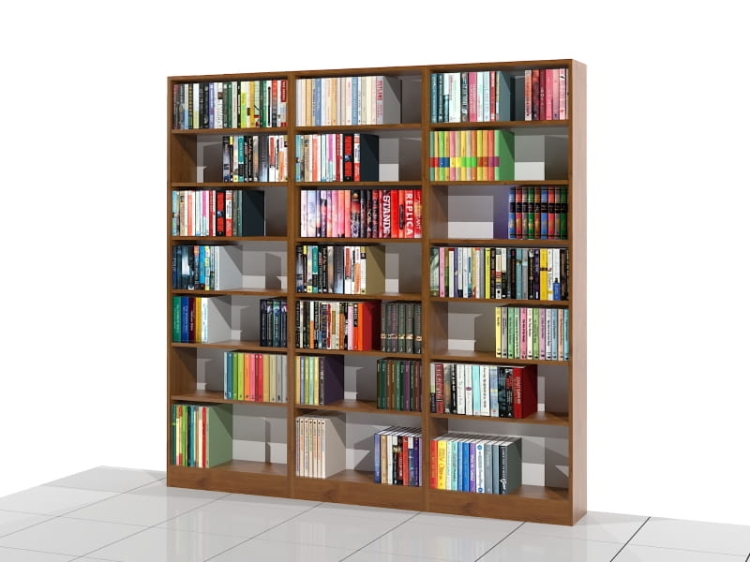 Zestaw regałów LIBRA-ZN3 207h x 210 x 25 cm