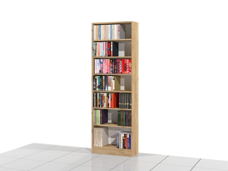 Regał z nadstawką LIBRA-ZN11: 236h x 70 x 25 cm