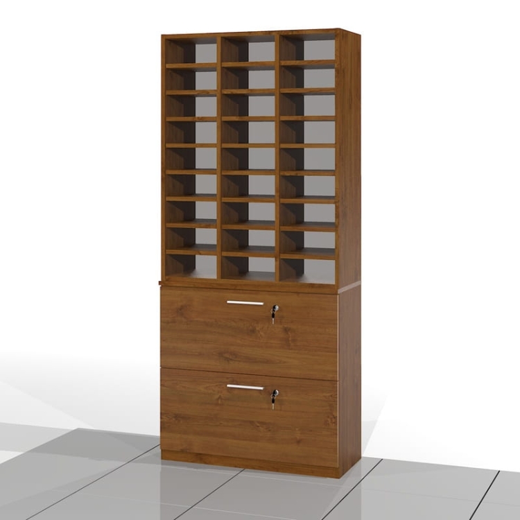 Regał do sortowania z szafką na akta zawieszane SORT-SAPW41