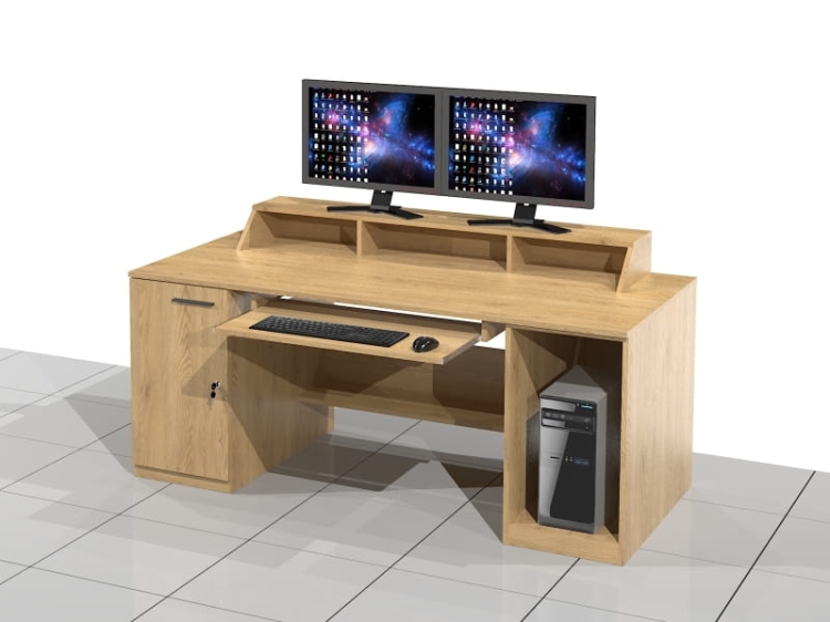 Duże biurko komputerowe GIGA-DW