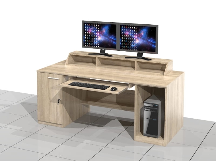 Duże biurko komputerowe GIGA-DW