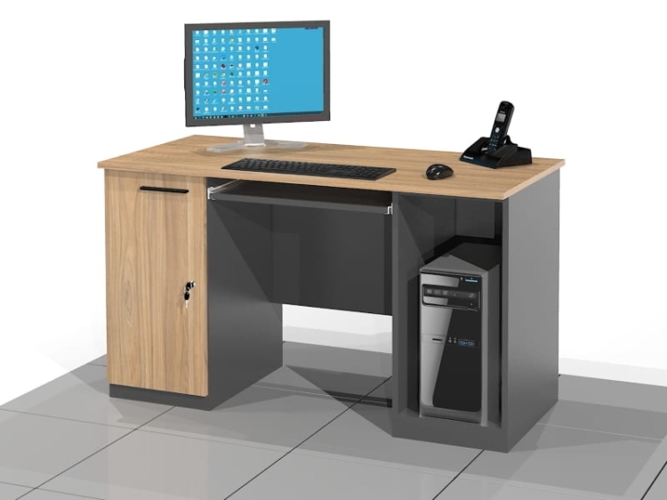 Biurko komputerowe BIT-DW (prawe).