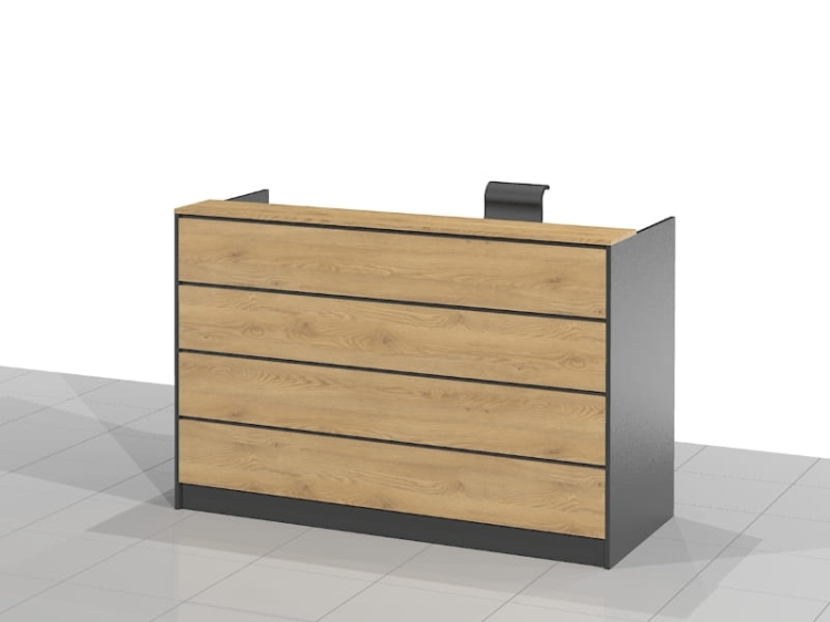 Lada recepcyjna mała KAMILA-A