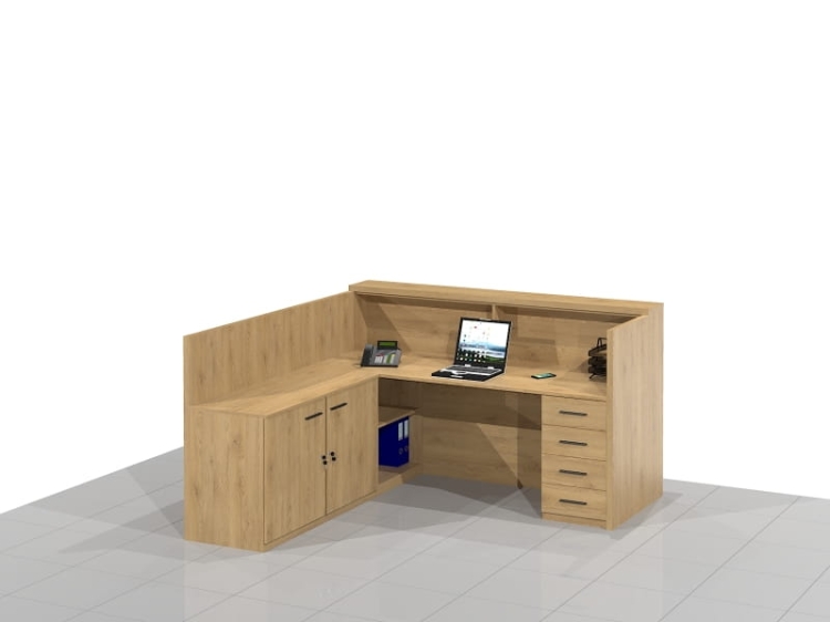 Lada recepcyjna LAMO-DRG-NRX (wersja lewa)