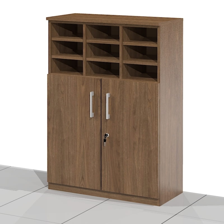 Szafka biurowa ELF-SRS wnęki do segregowania