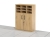 Szafka biurowa ELF-SRS wnęki do segregowania