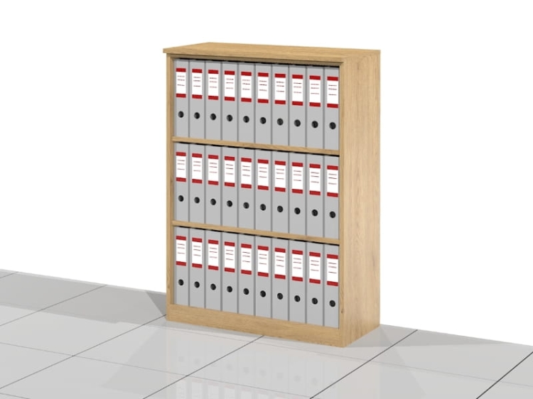 Regał biurowy ELF-RSS na segregatory