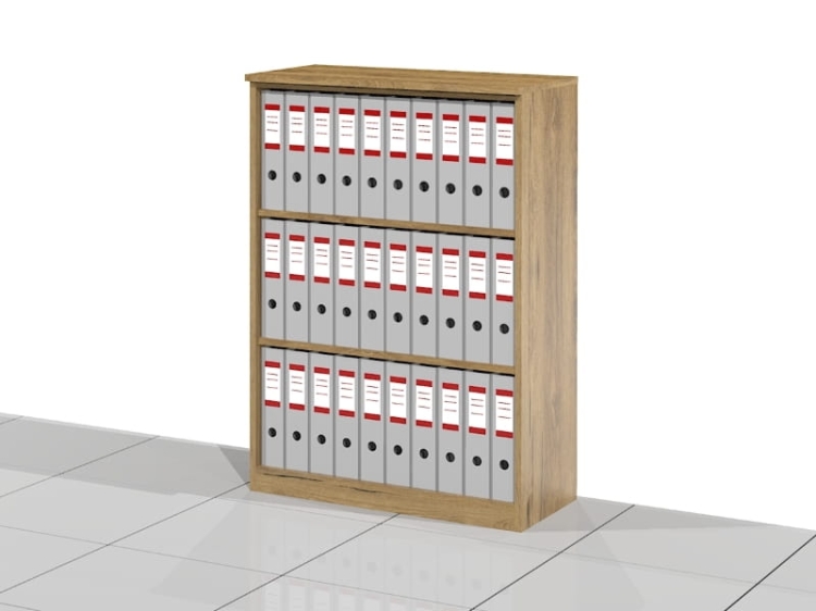 Regał biurowy ELF-RSS na segregatory