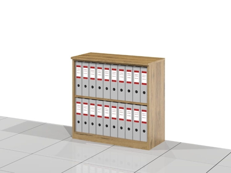 Regał biurowy niski ELF-RSN