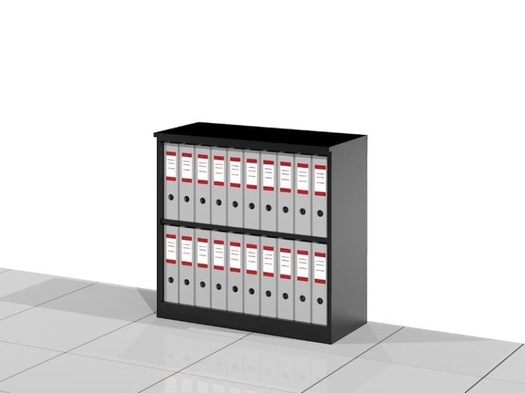 Regał biurowy niski ELF-RSN