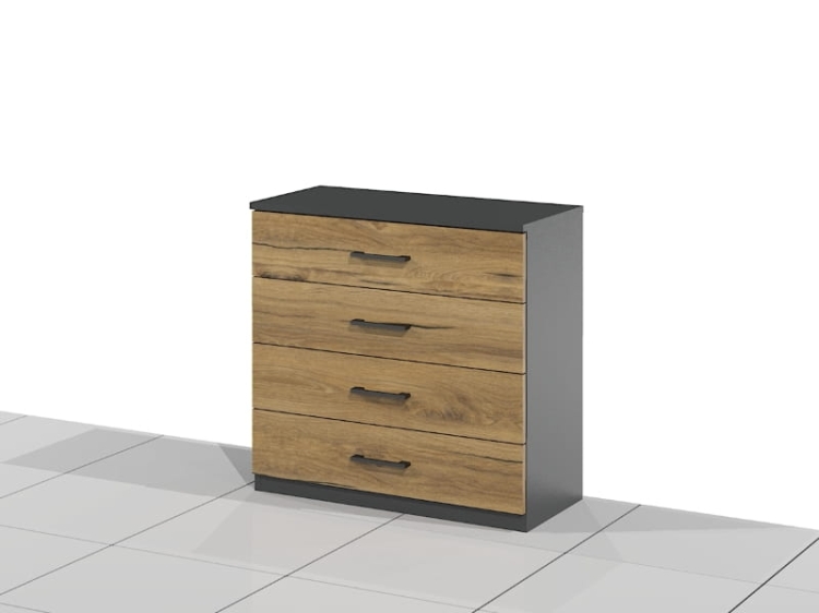 Szafka biurowa ELF-SNS z szufladami