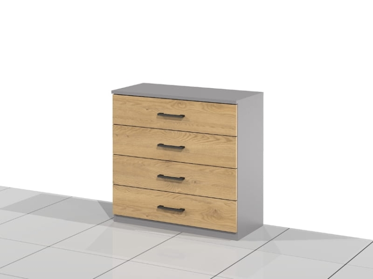 Szafka biurowa ELF-SNS z szufladami