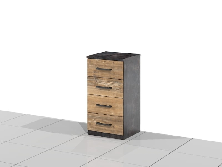 Szafka biurowa ELF-SNS05 z szufladami