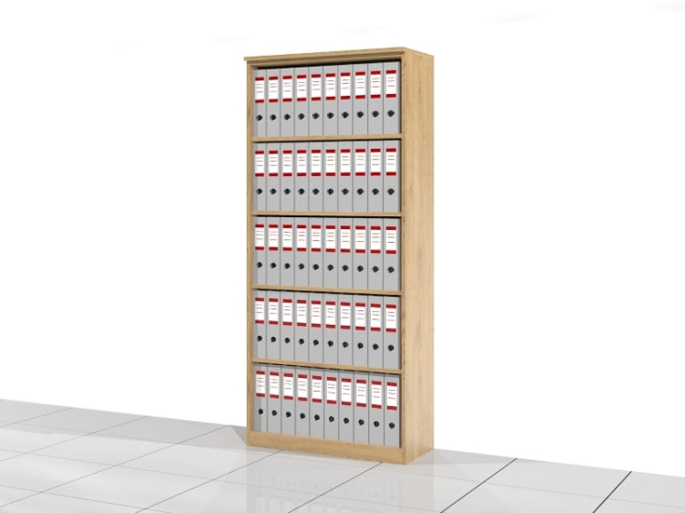 Szafa biurowa ELF-RSW regał otwarty bez drzwi