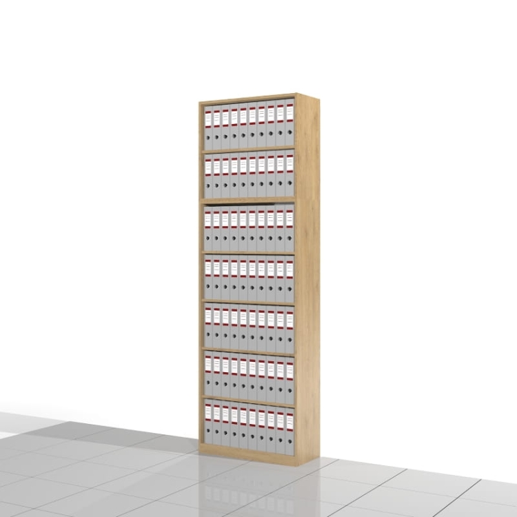 Regał otwarty z nadstawką 255h x 80 x 36 cm RSWNSX-Z1