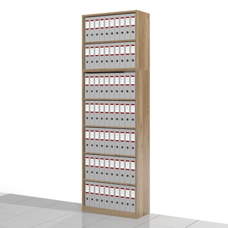 Regał otwarty z nadstawką 255h x 80 x 36 cm RSWNSX-Z1