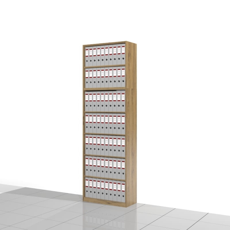 Regał otwarty z nadstawką 255h x 80 x 36 cm RSWNSX-Z1