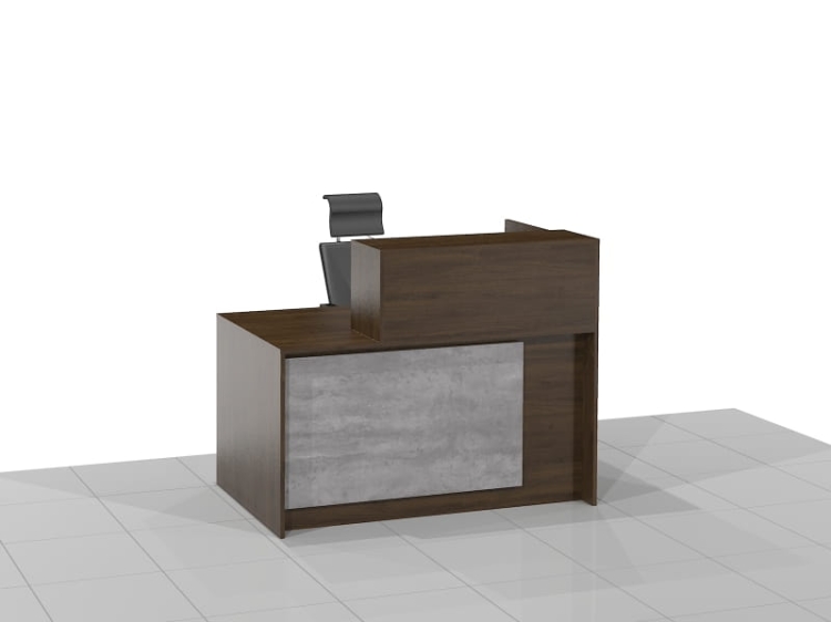 Lada recepcyjna KAREN-C mała lada (wersja prawa)