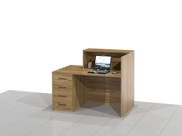 Lada recepcyjna KAREN-C mała lada (wersja lewa)