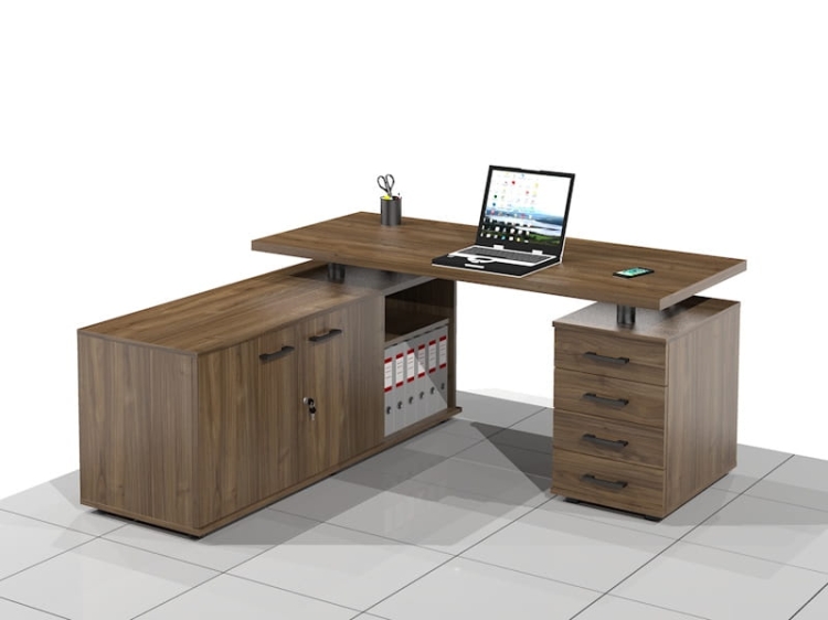 Biurko narożne ELF-LUX-RA (Lewe)