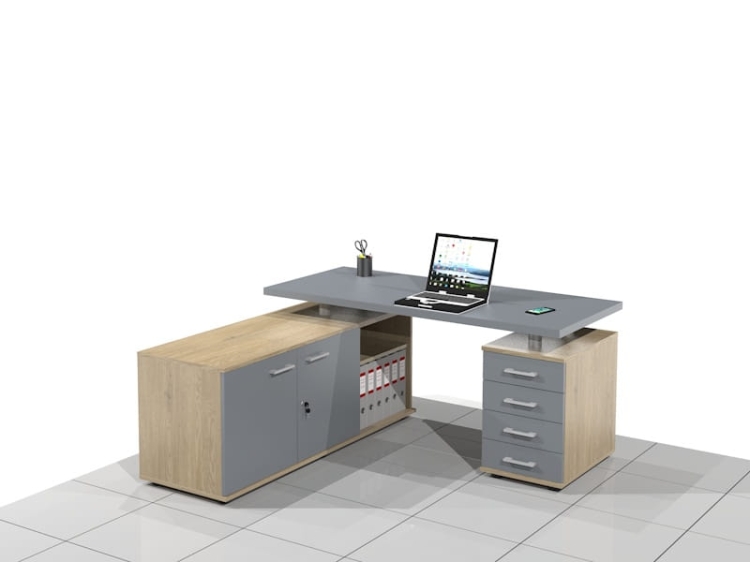 Biurko narożne ELF-LUX-RA (Lewe)