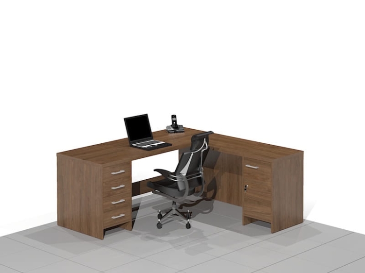 Biurko narożne DUO-XNRSD (Prawe)