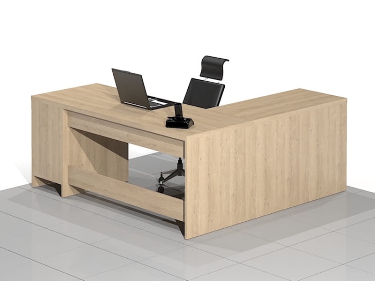 Biurko narożne DUO-XNRSD (Lewe)