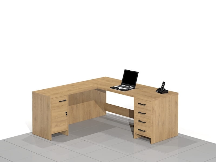 Biurko narożne DUO-XNRSD (Lewe)