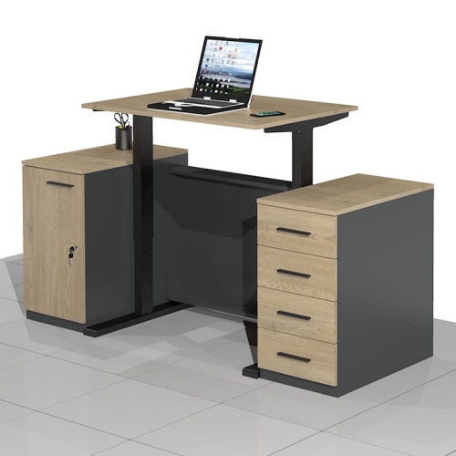 Biurko z elektryczną regulacją wysokości ELRISE-SD