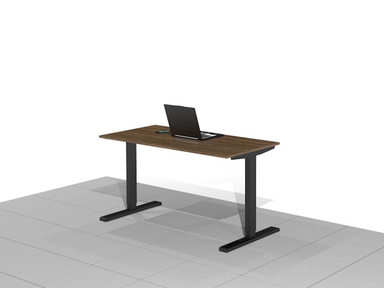 Biurko z elektryczną regulacją wysokości funkcjonalne i ergonomiczne ELRISE-E