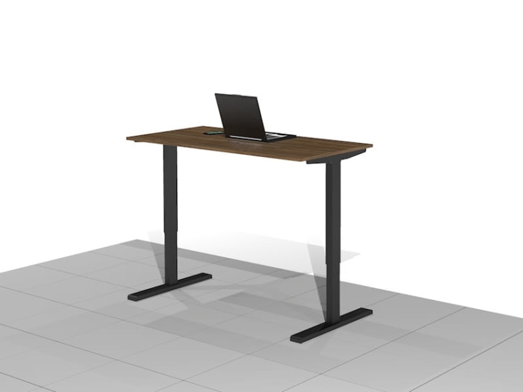 Biurko z elektryczną regulacją wysokości funkcjonalne i ergonomiczne ELRISE-E