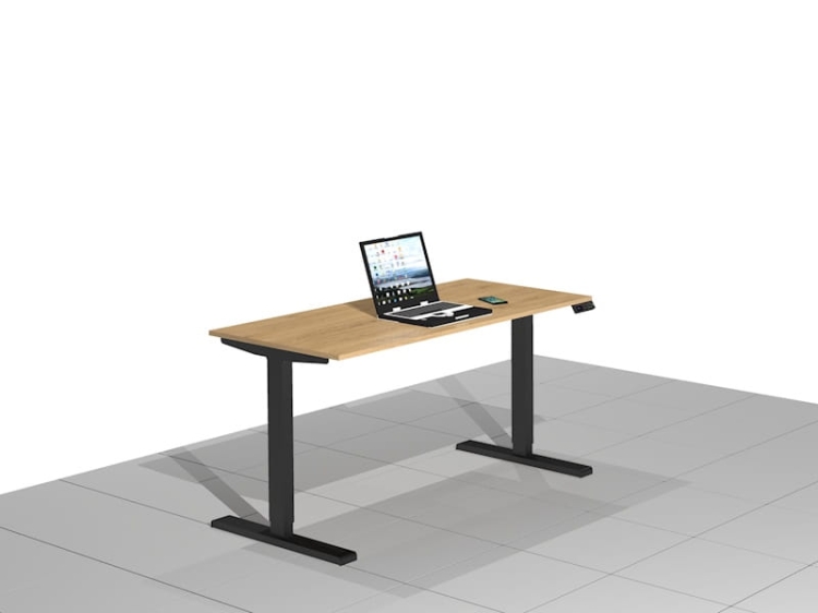 Biurko z elektryczną regulacją wysokości funkcjonalne i ergonomiczne ELRISE-E