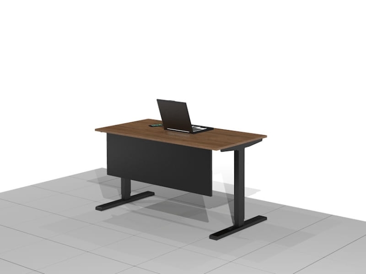 Biurko z elektryczną regulacją wysokości funkcjonalne i ergonomiczne ELRISE-B