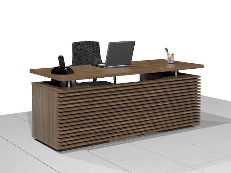 Biurko gabinetowe lamele ELF-MAXI-LAM-SD