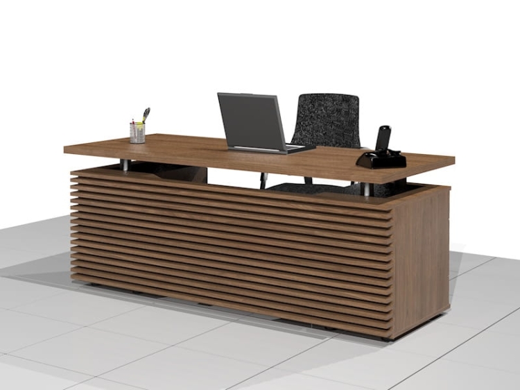 Biurko gabinetowe lamele ELF-MAXI-LAM-SD