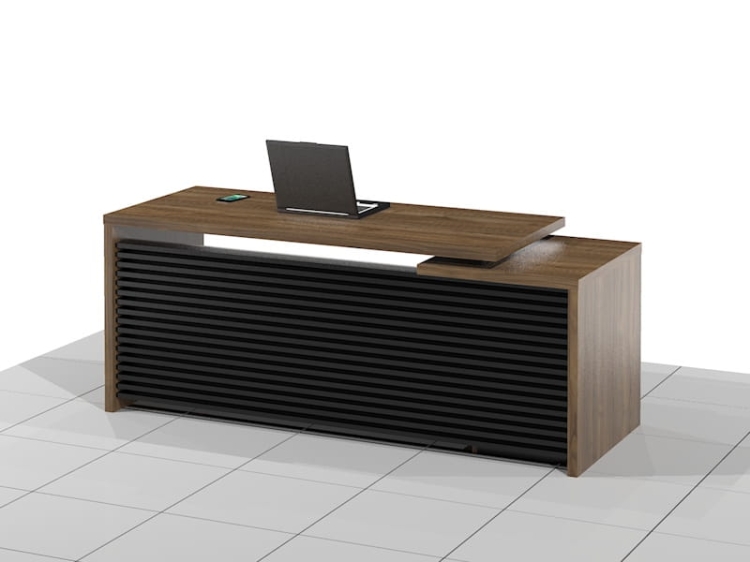 Biurko gabinetowe lamele Dragon-S-LUX (Lewe)