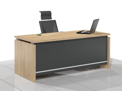 Stylowe Biurko Gabinetowe LEO