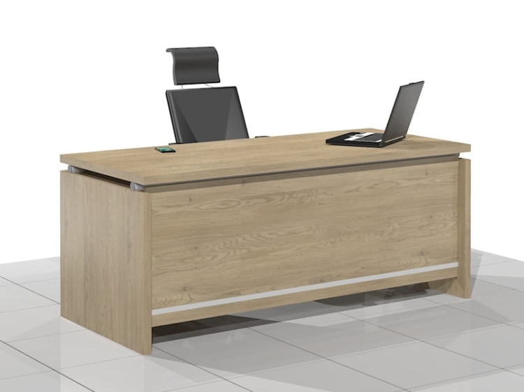 Stylowe Biurko Gabinetowe LEO