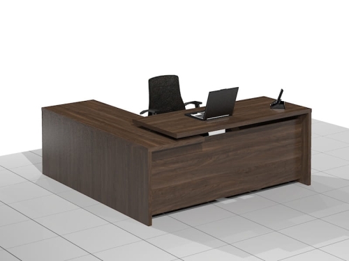 Biurko gabinetowe narożne DRAGON-NSX (Prawe)