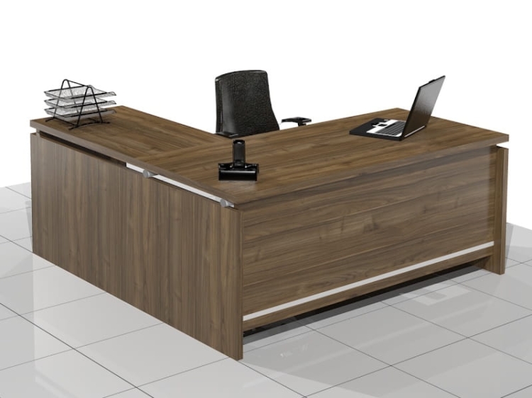 Biurko narożne gabinetowe LEO-NR (Prawe)