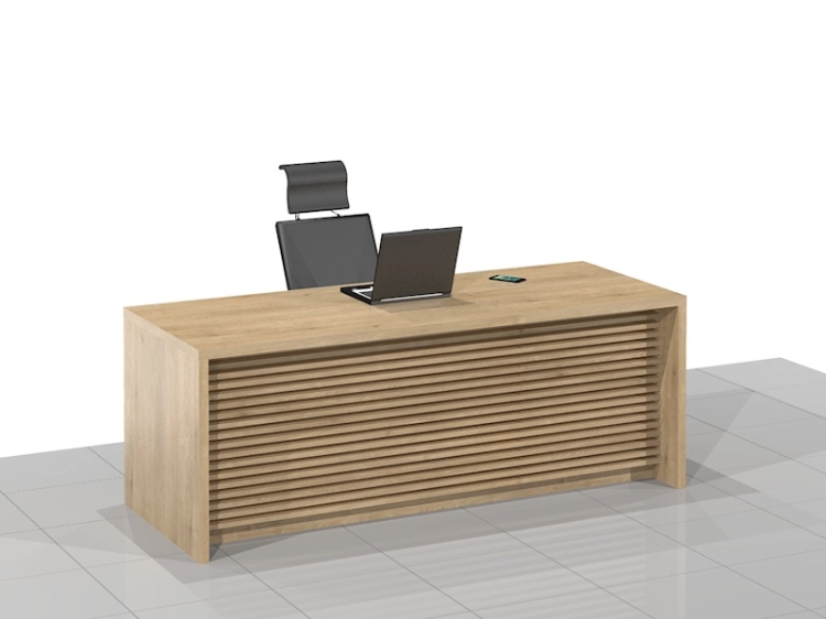 Biurko gabinetowe DRAGON-XKN-LUX eleganckie i mocne.