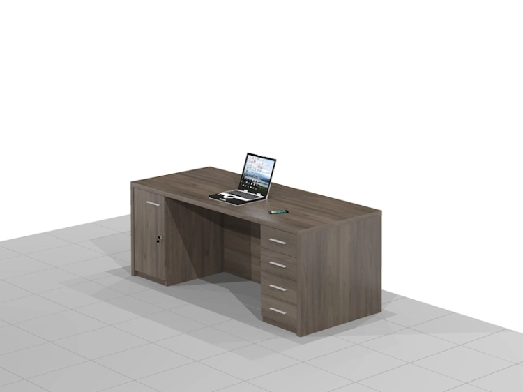 Biurko gabinetowe DRAGON-NKN-LUX eleganckie i mocne.