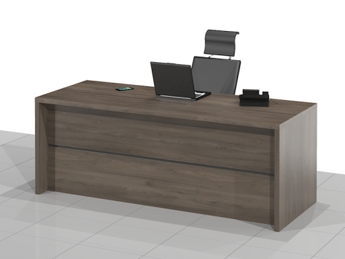 Biurko gabinetowe DRAGON-NKN-LUX eleganckie i mocne.