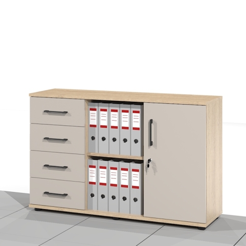 Komoda szafka biurowa z szufladami BART-KXSWD